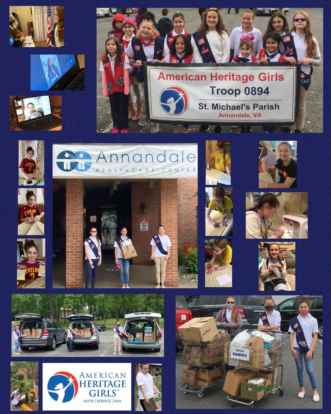 Annandale American Heritage Girls Good Deeds